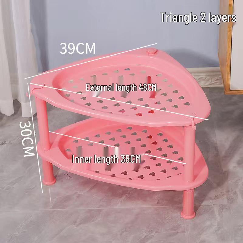 Multi-layer Storage Rack for Kitchen and Bathroom