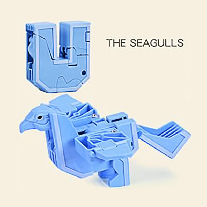 New Learning Toys 26 Letters Learnable Words Transformable  Combinable Robots Alphabet Toys For Kids Gifts Learn Play Robot Toy