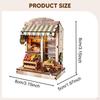 DIY Miniature Dollhouse Kit 3D Puzzle Model Hobbies Crafts Desktop Decor Handmade Doll House for