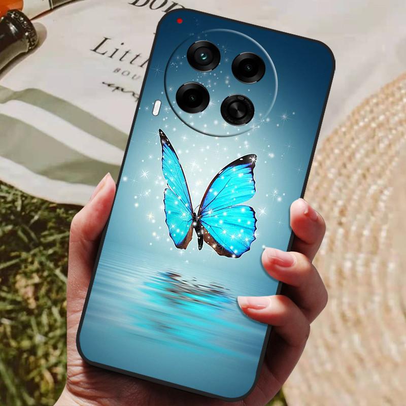 For Tecno Camon 30 4G 5G Case CL7 Luxury Phone Silicon Back Cover For Tecno Camon30 Cases 6.78" Full Protective Shell Capas