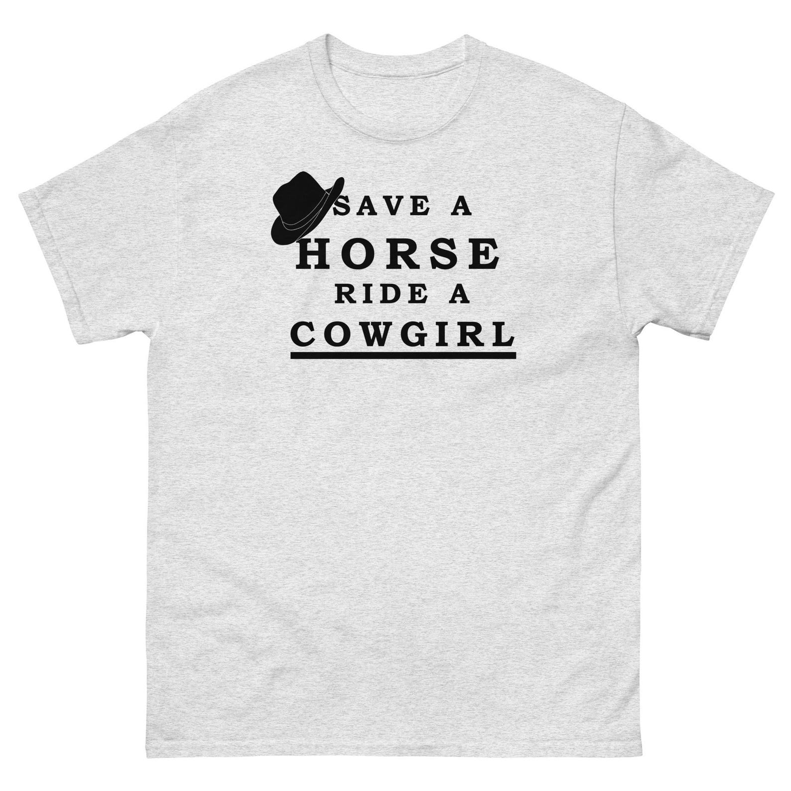 Save a Horse Ride a Cowgirl T Shirt 2XL