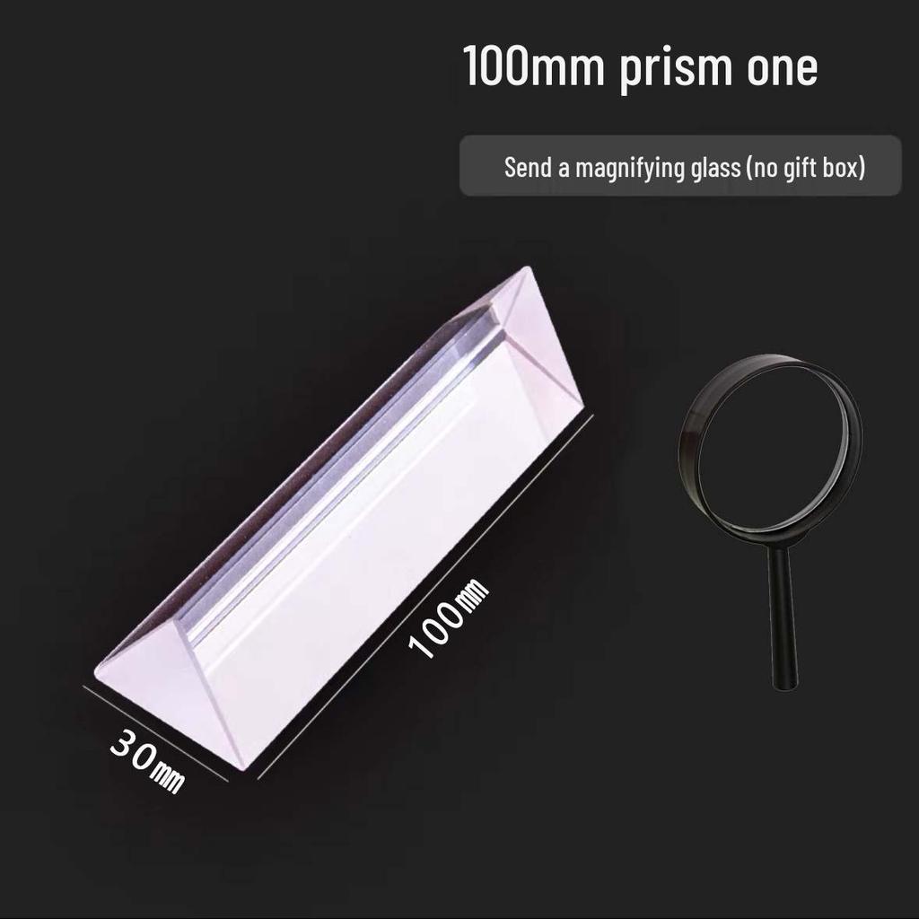 Regenbogen Optisches Glas Prisma für Fotografie & Physikunterricht - Erhältlich in großen & kleinen Größen.