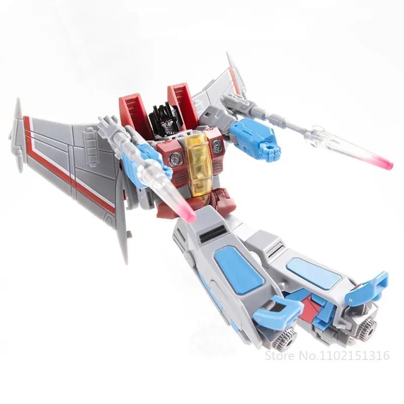 Transformation FG-04 FG04 Starscream False Eperor Air Craft With Stand And Cape Crown Action Figure With Box