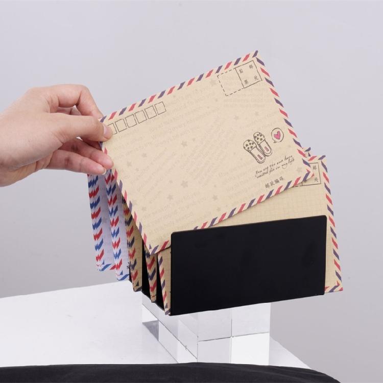 Metal File Folder Holders Magazine Rack File Sorter Document Organizers for Office School Home