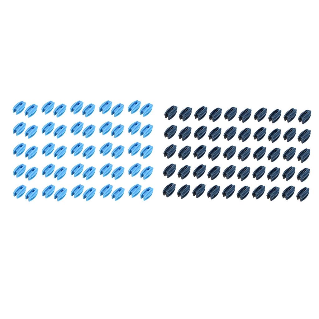 50Pcs Electric Fence Insulator Gardening Supplies Withstand Tension Easily Install Weather Resistant Post Ends Termine Fitting