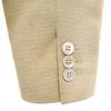 MAX MARA Made in Italy Silk Blend tailored jacket 44 beige blazer Women Used
