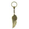 Filigree Angel Pendant Keychain Religious Spiritual Key Holder 30mm Ring