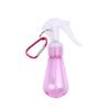 60ml Portable Reusable Hook Bottle PET Spray Gun Spray Alcohol Hand Sanitizer Holder Keychain Carrier Travel Accessories