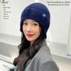 Fashion Warm Windproof Earflap Winter Hat Knitted Winter Knitted Beanie Soft Material Knit Ski Hat Winter Season