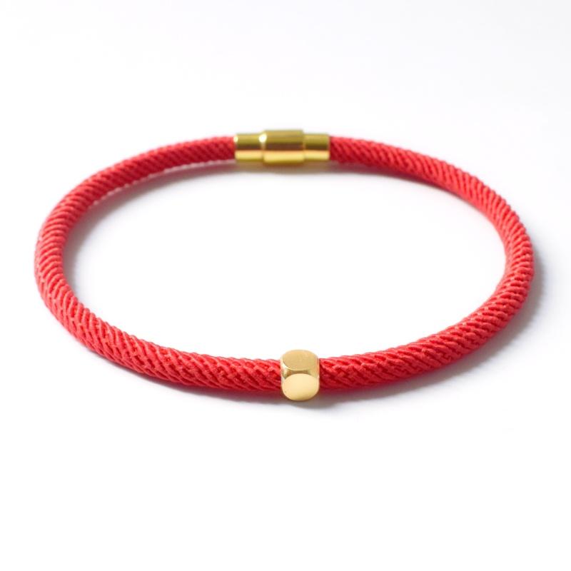 

New Milan Rope Chain Bracelets for Women Men Transfer Bead Charm Couple Bracelet Luxury Magnetic Buckle Jewelry Gift Wholesale 21cm
