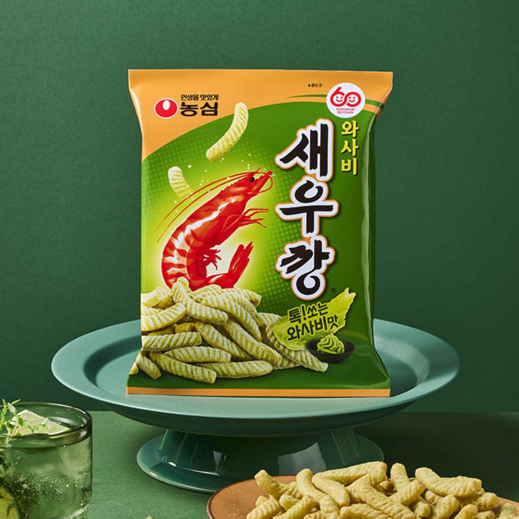 

[Nongshim] Shrimp Cracker Wasabi flavor