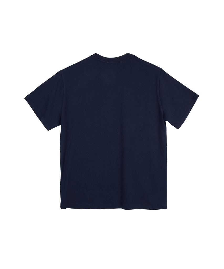 Camisetas con Logo de Galería 1011 - Azul Marino