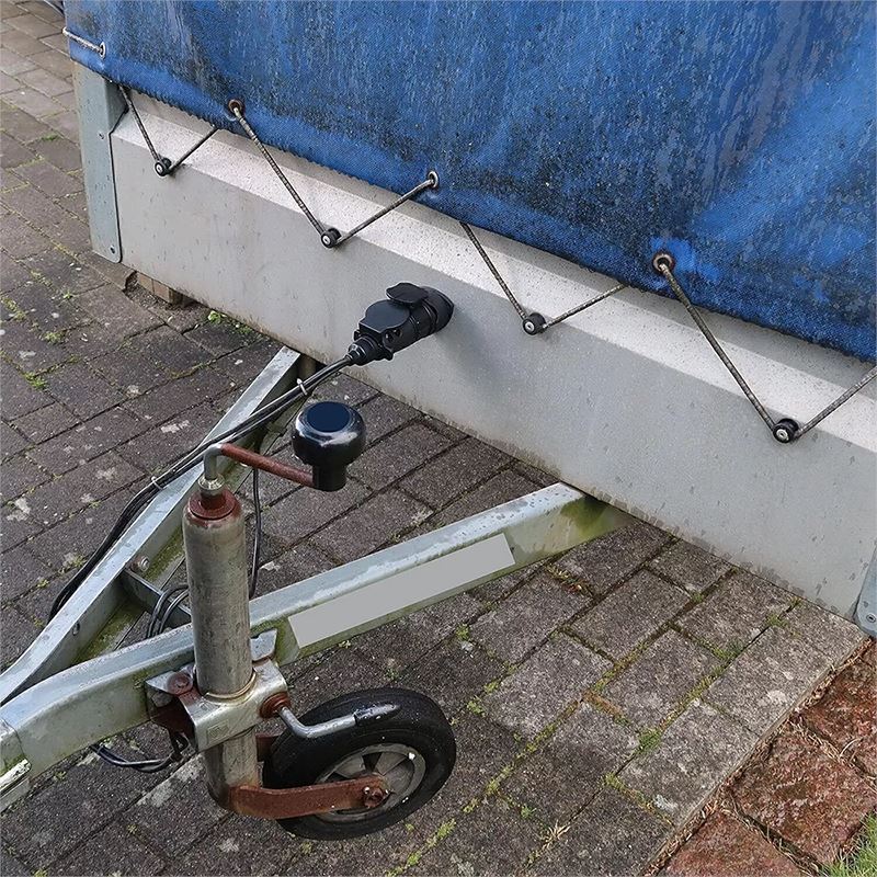 13 Pin Trailer Caravan Plug 12V Towing Connector For Caravans Socket Euro Plug Car Electronics Accessories Sockets Replacement