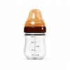 Glass Baby Bottle Wide Neck Anti-Colic Anti-Choke 160ml Infants 6 Months