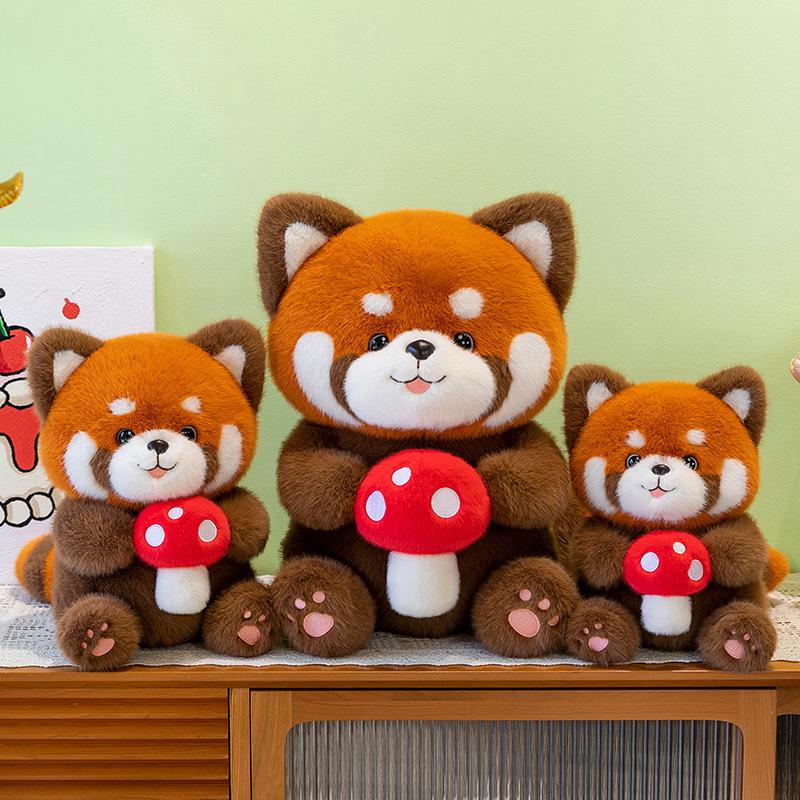 Cute Raccoon Plush Toy Doll Cartoon Large Rag Doll Children's Birthday Gift