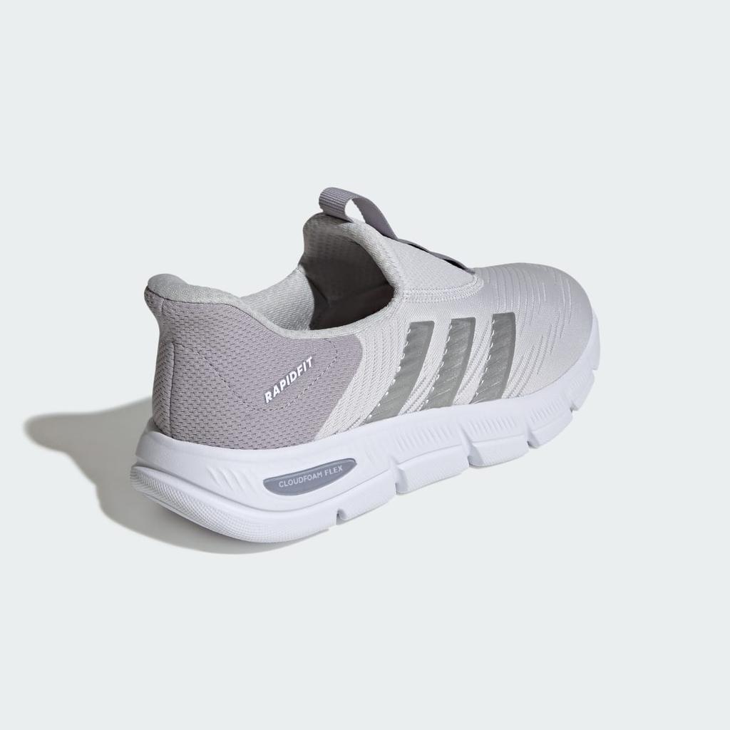 adidas CLOUDFOAM FLEX LOUNGE RAPIDFIT HQ4942 Women's Sportswear Sneakers Dash Grey / Silver Metallic / Glory Grey
