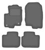 Grafite Velour Car Floor Mats For Mitsubishi Colt Vi Hb 5D (2004-2008)