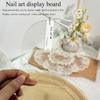1 Stück Unregelmäßiges Acryl Nail Art Falsche Spitzen Display Board Transparent Nagel Gel Lack Displayständer Maniküre Ausstellungsregal