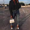 Women's Wish New Round Dot Long Sleeve Button-Down Shirt Top