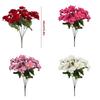 UV Protection Silk Begonia Flower Floral Arrangement Fake Flower Faux Plants  Office Decoration