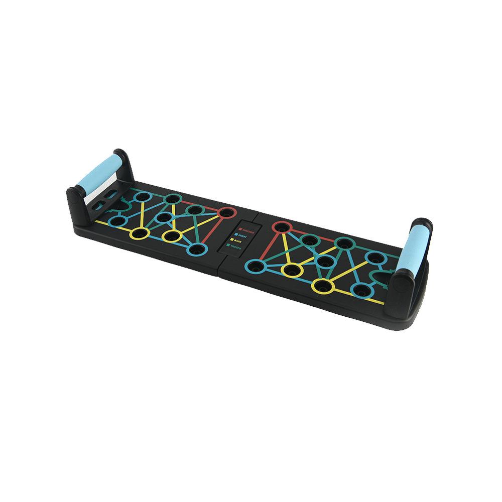 Cross-Border Foldable Push-Up Board: Multifunctional Chest Muscle Training Aid for Home Fitness
