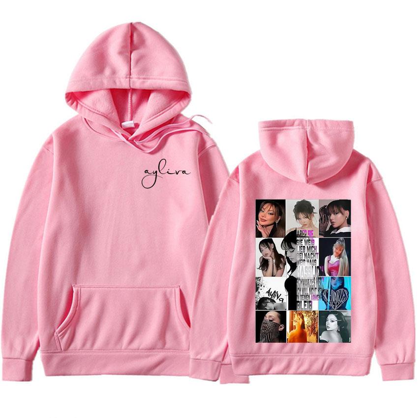 

Die Ayliva Tour Hoodie Men Women Y2k Clothes Long-sleeved High Quality Pullover Harajuku Aesthetic Casual Sweatshirt Unisex S рожевий
