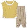 Fu Luomi Girls' Summer Fashion Two-Piece Set