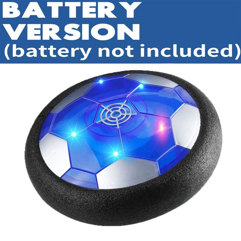 

Парящий футбольный мяч со светодиодной подсветкой, Интерактивная спортивная игрушка для детей для игры в помещении, Креативные интерактивные игрушки для родителей и детей