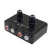 Inline Sound Volumes Manager for 3.5mm Jacks Quick Setups Volumes Control Box Metal for Comfortable Listen Experience