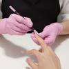 Dual-Ended Quartz Scrub Stick Round Nail Pusher Pen Portable Nail File  Nail Care Tool