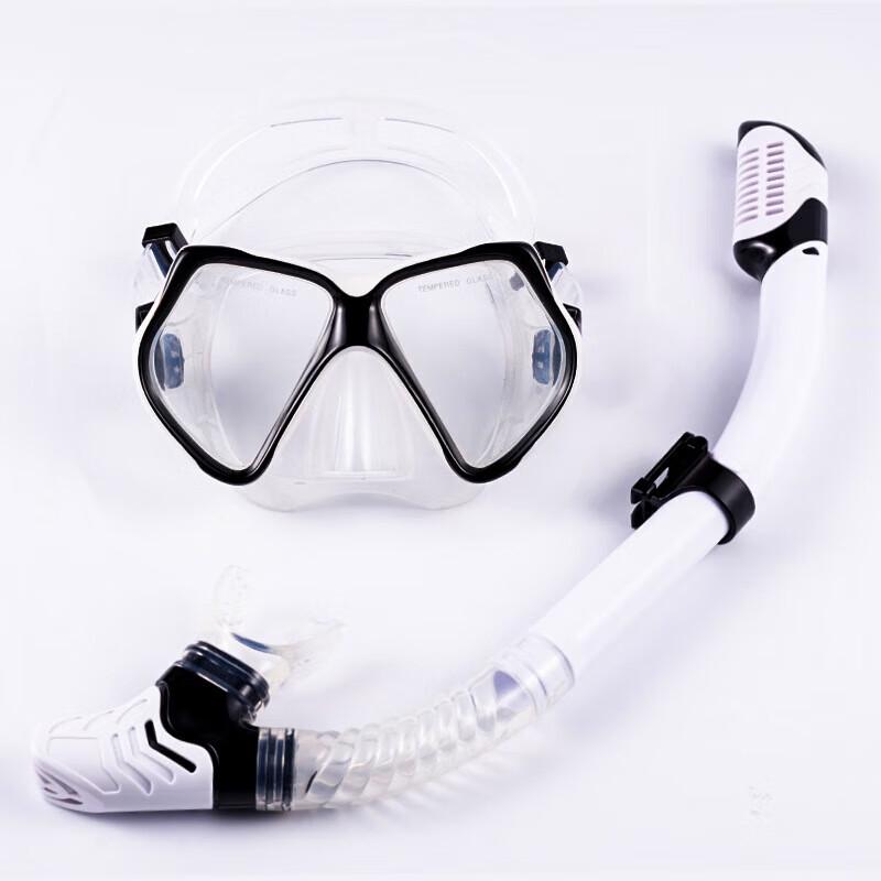 Yimai HD Anti-Fog Diving Mask & Full Dry Snorkel Set