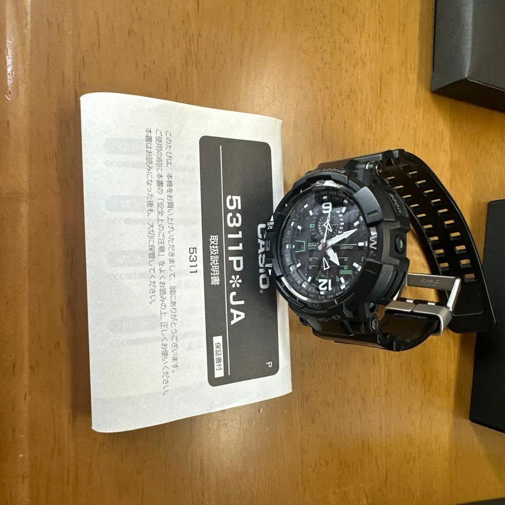 Used CASIO G-SHOCK MASTER OF G watch