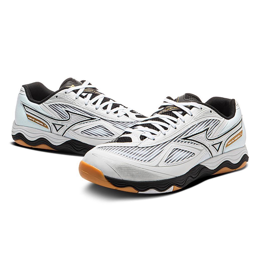 Mizuno Zapatillas Unisex Wave Medal 7 Blanco Negro 81GA231502
