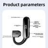 New Air Conduction Bluetooth Earphone Single Ear Rotation with Charging Compartment Without Ear Hanging Ear External Sound Large Power