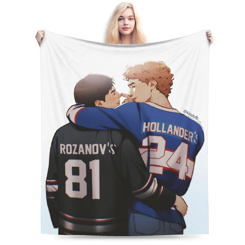 Manta Cálida Rivalidad Suave Acogedora Hollander e Ilya Rozanov Mantas de Tiro para Sofá 50x60 Multitamaño Felpa Colcha Delgada