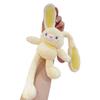 Cute Pull Ear Rabbit Plush Soft Stuffed Bunny Doll Bag Pendant Stress Relief Creative Gift for Kids 20cm