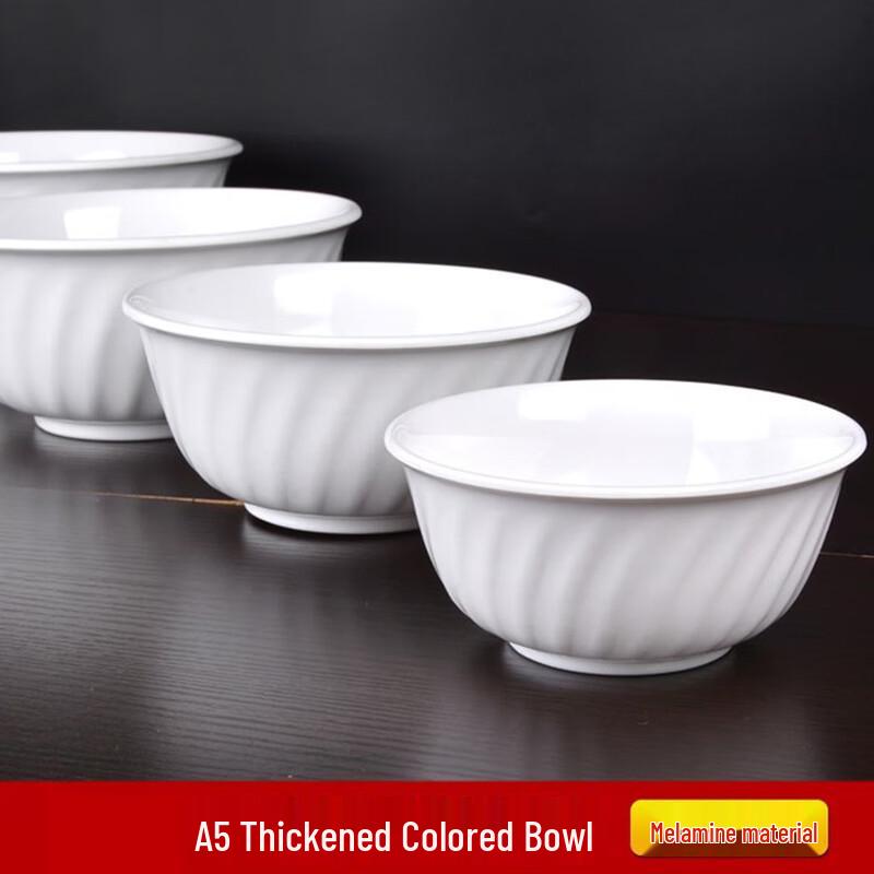 Jijun A5 Melamine Noodle/Soup Bowls (10-Pack)