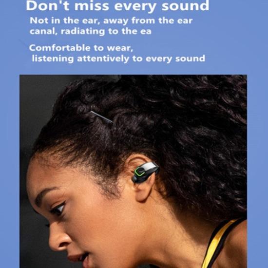 QUEED GD28 Bluetooth Over-ear Headphones Feature A Non-in-ear Design and A Single-ear Hanging Style for Business and Sports Activities