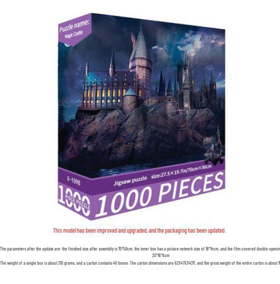 High Difficulty Anime Jigsaw Puzzle – 1000 Pieces Pikachu Starry Sky for Adults & Children