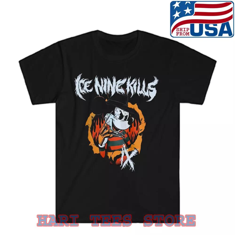 Ice Nine Kills IX Krueger Style Men s Black Size S to 5XL S