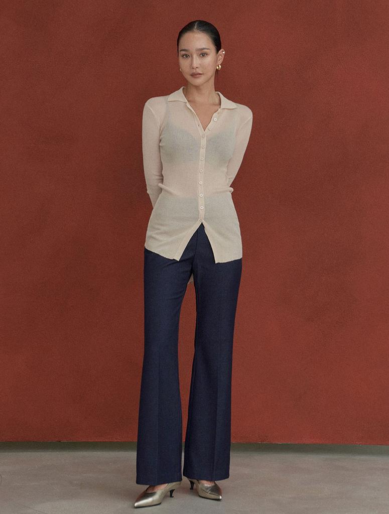 Memua Unobi Long Bootcut Slacks