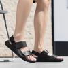 Classic Man Retro Outdoor Leather Sandals Men's Summer New Office Sandals High Quality Split Cowhide Beach Anti Slip Men Sandals