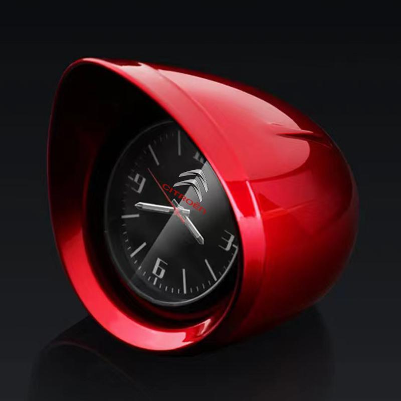 Suitable for Citroen C1 C2 C3 C4 C5 C6 C8 C4L DS3 DS4 DS5LS DS6 Car Decoration; Car Dashboard Time Display Clock Accessories
