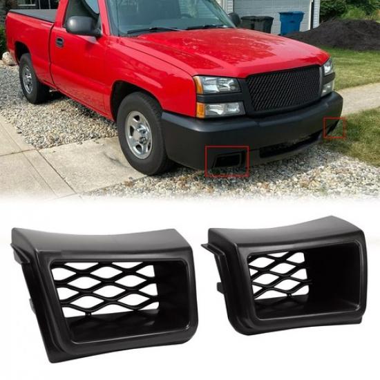 SS-Style Bumper Air Grille ert Cover Fit For 03-07 Chevrolet Silverado 1500