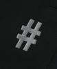 BEENTRILL Essential Hashtag Logo Fleece-Lined Sweatpants (Black)