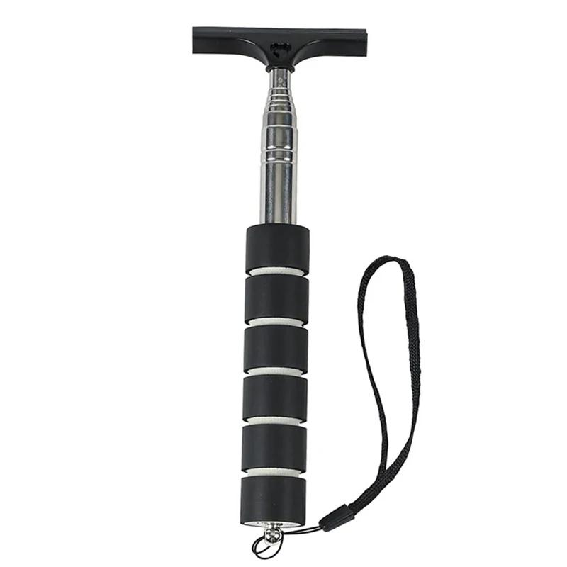 

Выдвижной стеклоочиститель заднего вида для автомобиля, портативные чистящие средства для дождливой погоды, средство для удаления воды с зеркала заднего вида, средство для очистки стекол от дождя чёрный