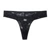 Plus Size Seamless Lace Thong: Comfortable, High Elasticity, Mid-High Waist, All-Cotton
