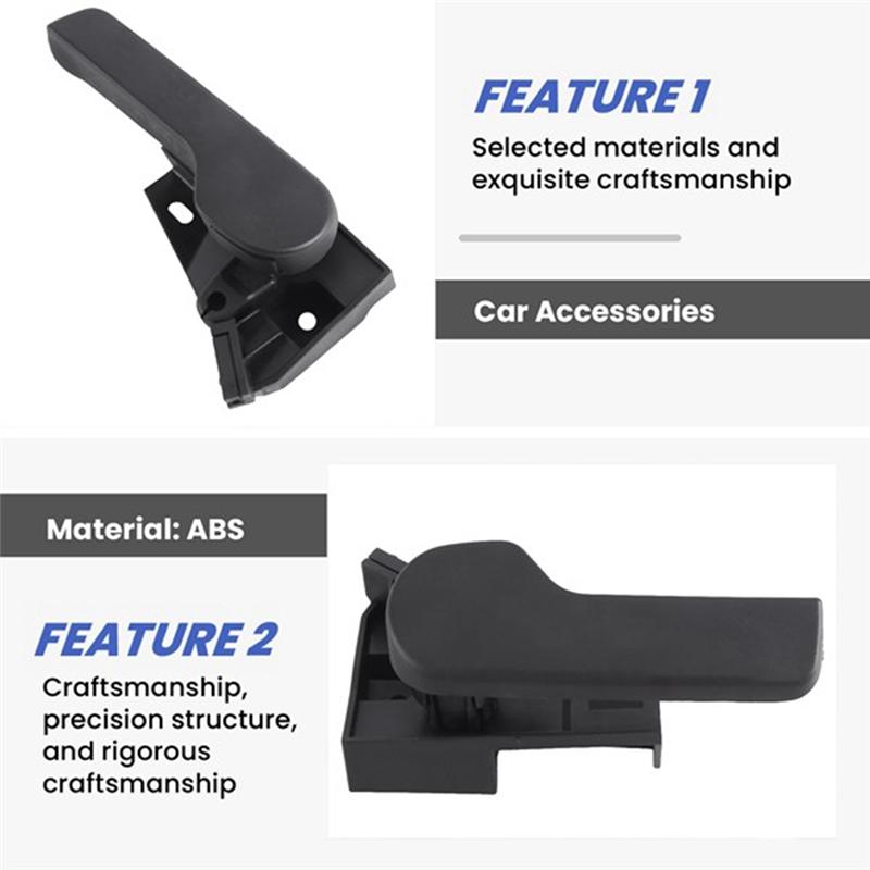 M63K-Motorhauben-Entriegelungsgriff mit Halterung Für-Polo Golf 5 6 Passat B6 B7 CC Jetta Tiguan Q3 UP 1K1823633B 1J182353 LHD