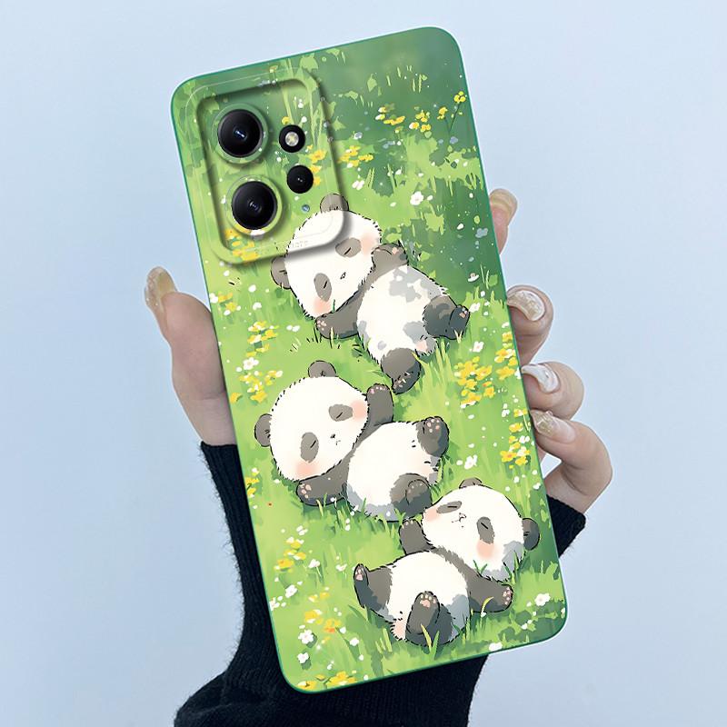 For Xiaomi Redmi Note 12 4G Phone Case Simplicity Butterflies Floral Soft Liquid Silicone Back Shell For Redmi Note12 4G Covers