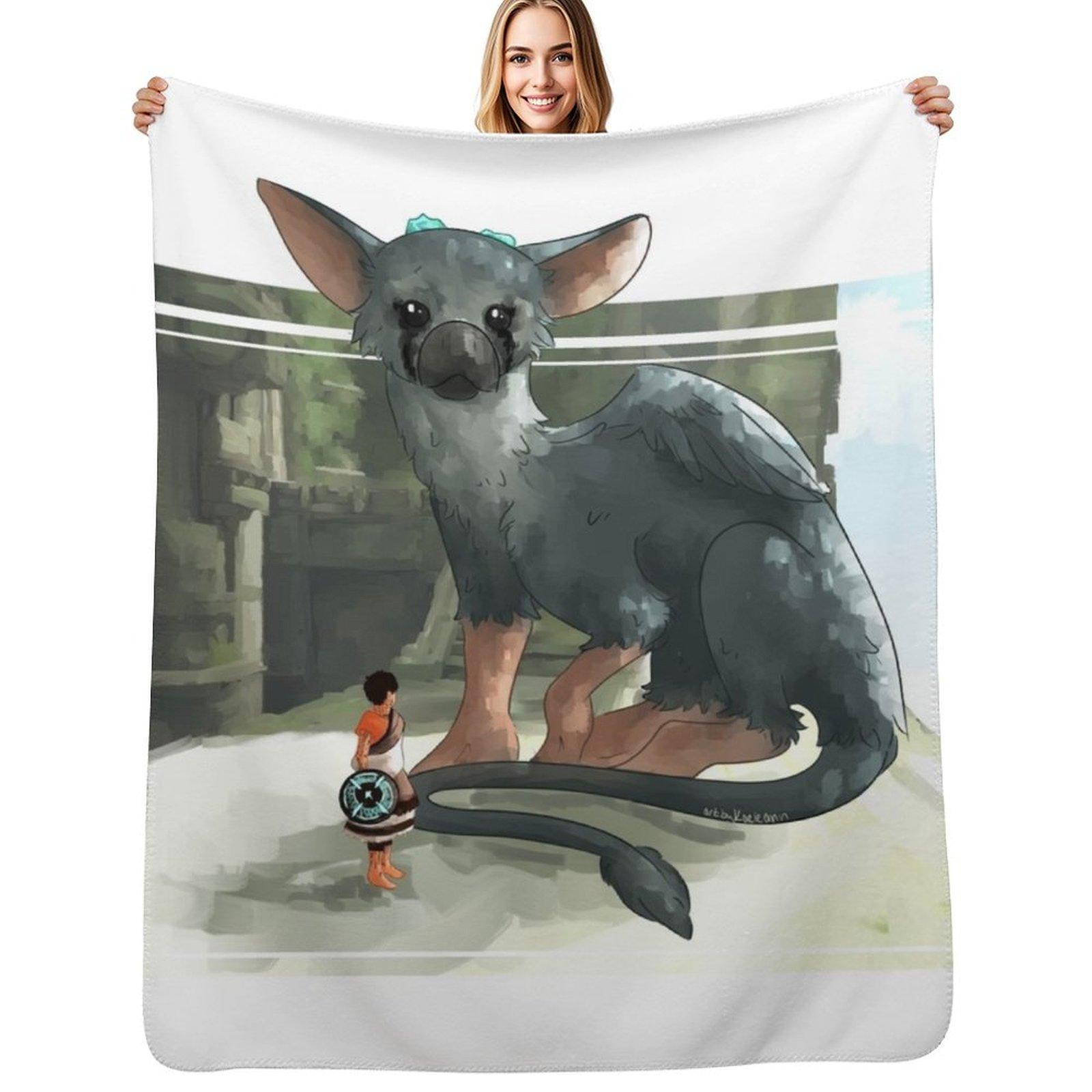 Trico Throw Blanket Mens Soft Warm Throw Blanket for Couch 102x76cm(40x30in)